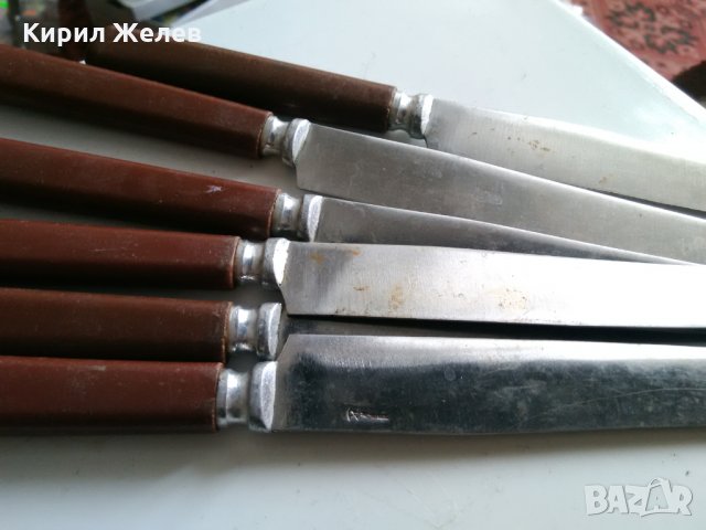 Ножове стари 6 бр 2102, снимка 4 - Прибори за хранене, готвене и сервиране - 23549523