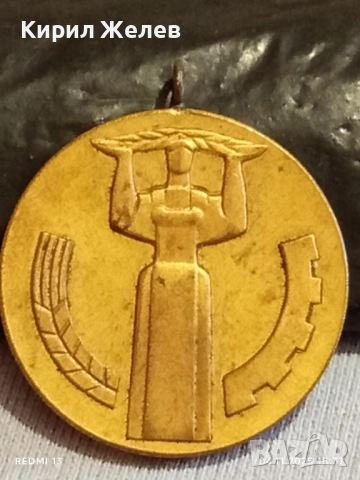 Медал от соца 25г. НАРОДНА ВЛАСТ за КОЛЕКЦИЯ ДЕКОРАЦИЯ 33259, снимка 4 - Антикварни и старинни предмети - 52293001