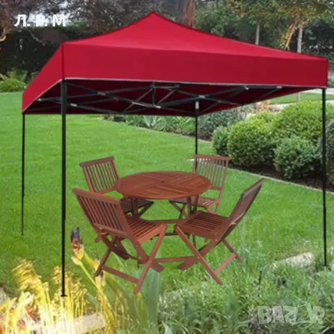 градинска шатра тип ХАРМОНИКА , снимка 2 - Градински мебели, декорация  - 48847498