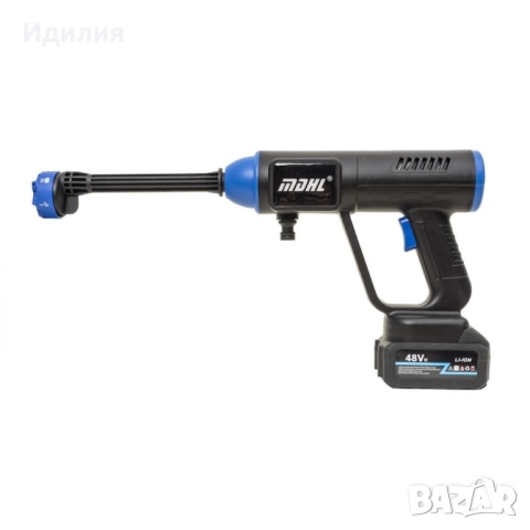 Акумулаторна водоструйка 24V – Пистолет за миене с LCD дисплей и 6 режима, снимка 4 - Градинска техника - 51730682