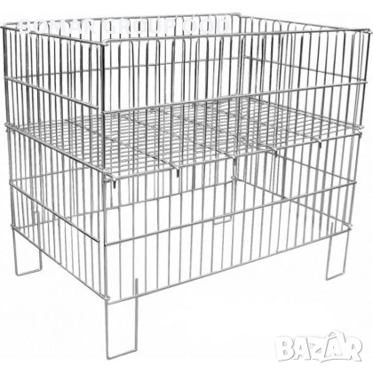 Промо кош сгъваем с подвижно дъно на 4 нива, 40х54 см