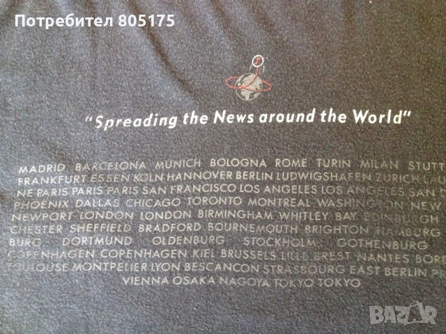 Оригинална тениска Depeche Mode от tour of the masses, снимка 5 - Тениски - 12629971