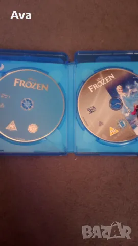 Frozen blu ray disk + 3D disk, снимка 2 - Blu-Ray филми - 48848936