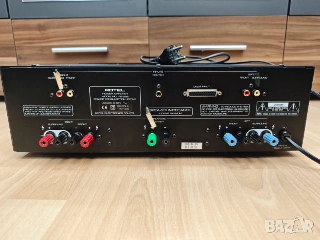 rotel rb 985, снимка 3 - Ресийвъри, усилватели, смесителни пултове - 53228819