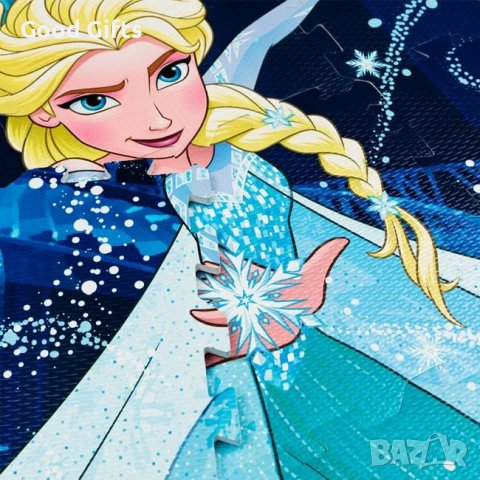 Детски подов пъзел Замръзналото кралство 31,5x31,5 см (9 части), снимка 3 - Други - 39183884