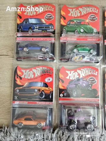 Hot Wheels RLC Red Line Club различни модели , Premium колекционерски колички 1:64, снимка 3 - Колекции - 50142639