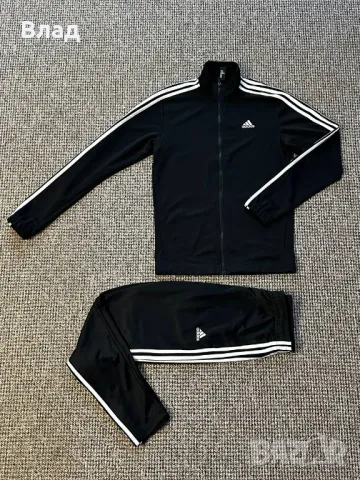 Мъжки анцуг Adidas, Размер S, снимка 1 - Спортни дрехи, екипи - 49142140