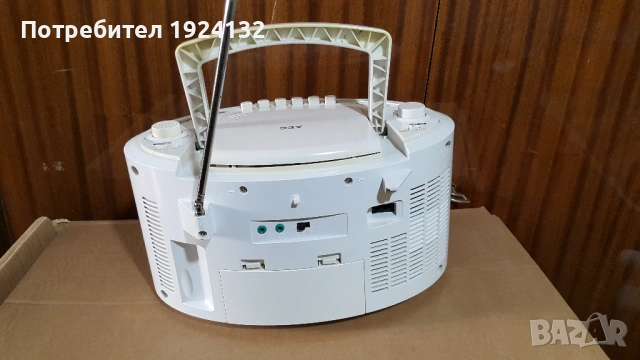 AEG CD-USB касетофон, снимка 5 - Радиокасетофони, транзистори - 53581785