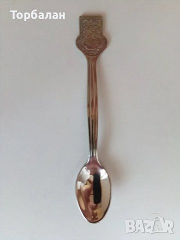 Сувенирна лъжичка за кафе от соц-а, снимка 10 - Прибори за хранене, готвене и сервиране - 50421509