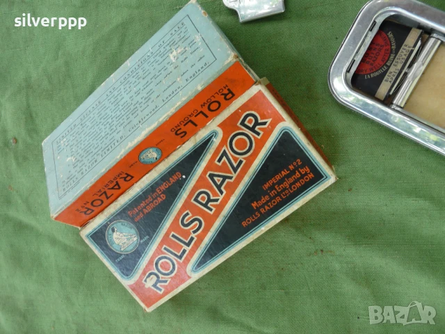 Английска самобръсначка ROLLS RAZOR , снимка 4 - Други ценни предмети - 51053758