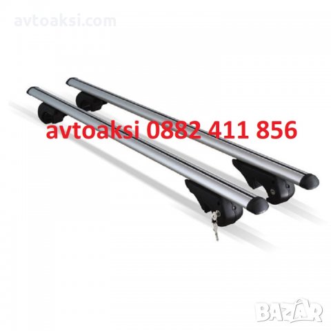 Алуминиев багажник за МПС с надлъжни греди-135см