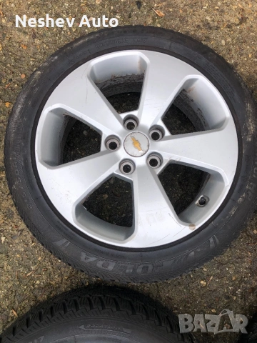 АЛУМИНИЕВИ ДЖАНТИ 17 ЦОЛА CHEVROLET CRUZE 2.0 CDI 17X7J XIS44 , снимка 5 - Гуми и джанти - 53515388