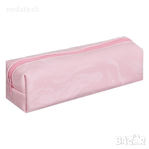 Училищен несесер, Розов, 20,5x5x6 см.