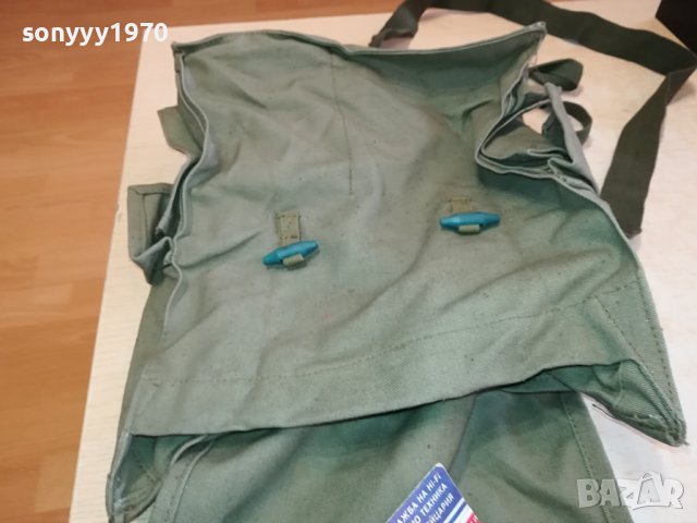 МЕШКА-ЧАНТА ОТ БРЕЗЕНТ-ВОЙНИШКА 1112231038, снимка 3 - Раници - 43360296