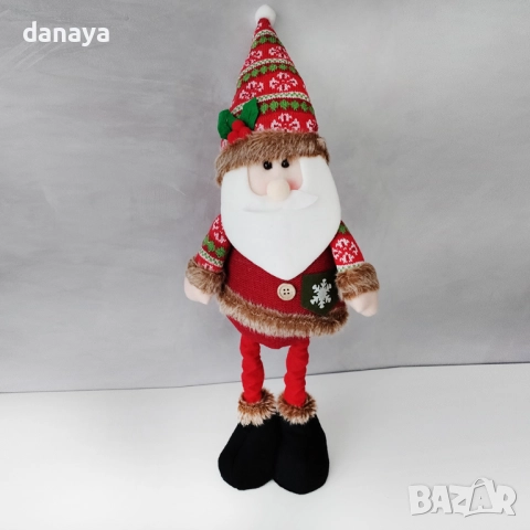 6221 Коледна декоративна фигура със сгъваеми крака, 35–46 см, снимка 3 - Декорация за дома - 52446604