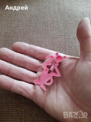 Стара мартеница Пинко Розовата Пантера, снимка 3 - Колекции - 49197543