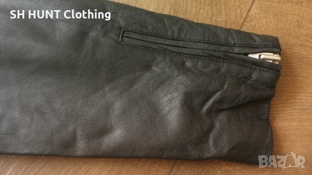 JACK & JONES Real Leather Jacket Размер XL мъжко яке естествена кожа 36-67, снимка 10 - Якета - 52158860