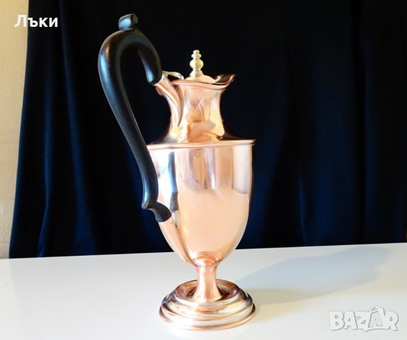 Медна кана за ракия,чай,кафе,медна вода,с капак. , снимка 6 - Антикварни и старинни предмети - 32380871