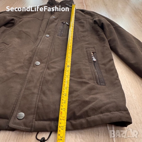 Мъжко яке Pierre Cardin Vintage Gore-Tex, черно, размер 52 L, Ahlers Group, кафяво, снимка 8 - Якета - 52180648