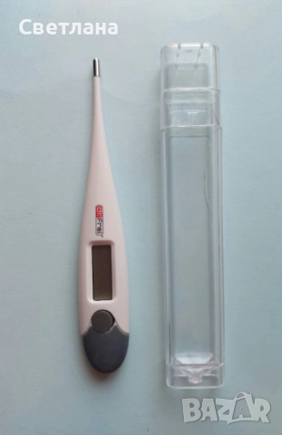 Термометър Дигитален Dr. Frei T-10 За тяло/ °C/ Бял