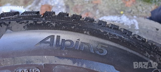 1бр зимна гума 195 65 15 Michelin 2015г 8мм грайфер , снимка 2 - Гуми и джанти - 43549753