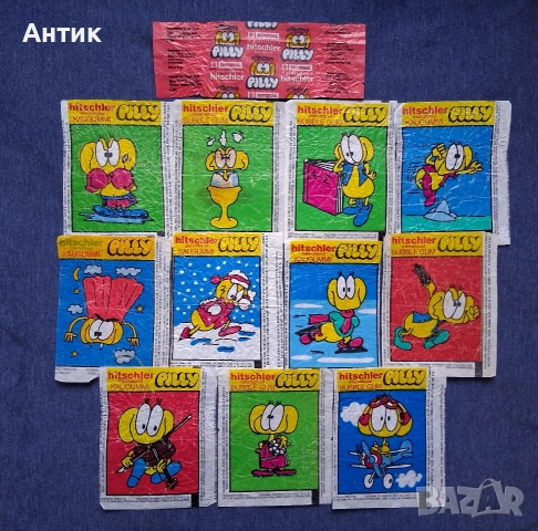 ЛОТ Стари Картинки от Дъвки 150 Броя / Spiderman Pilly Mickey Pink Panther Lucky Luke Kiwi Bombibom, снимка 3 - Колекции - 52637116