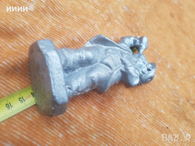 Пластика статуетка алкохолик, снимка 3 - Антикварни и старинни предмети - 53463332