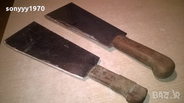 1CEL INOX-маркови огромни ножове/сатъри-внос швеицария, снимка 12 - Антикварни и старинни предмети - 27405857