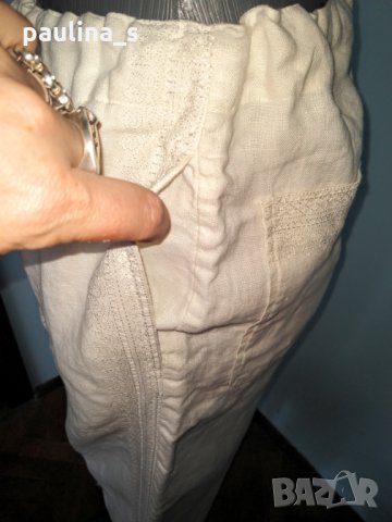 Ленени панталони "4 you" / голям размер , снимка 8 - Къси панталони и бермуди - 28301572