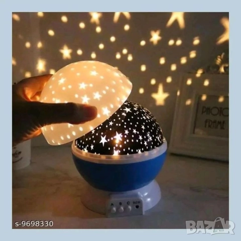 Нощна лампа детски планетариум