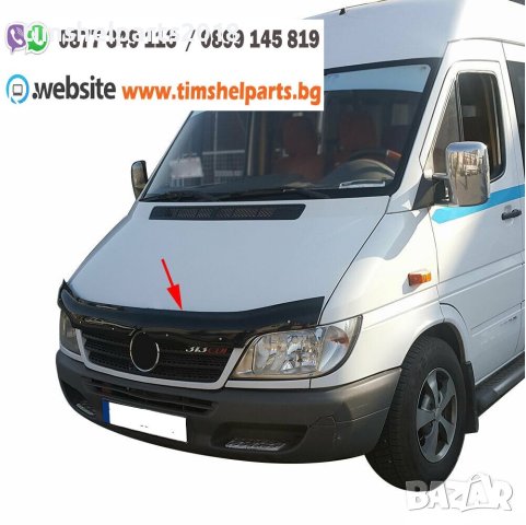 Дефлeктор, спойлер за преден капак за Мерцедес Спринтер 2000-2006
