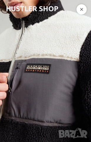 Мъжко поларено яке NAPAPIJRI YUPIK. Размер М, снимка 3 - Якета - 53277846