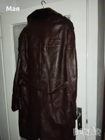 16.	Генералски реглан с кожена подплата и кожена яка, нов,  размер – 56 III цена : 450 лв., снимка 9 - Други - 47909847