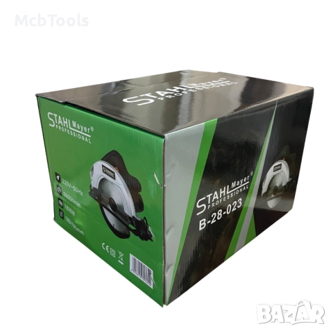 Електрически ръчен циркуляр 185мм 1800W StahlMayer, снимка 8 - Други инструменти - 52099417