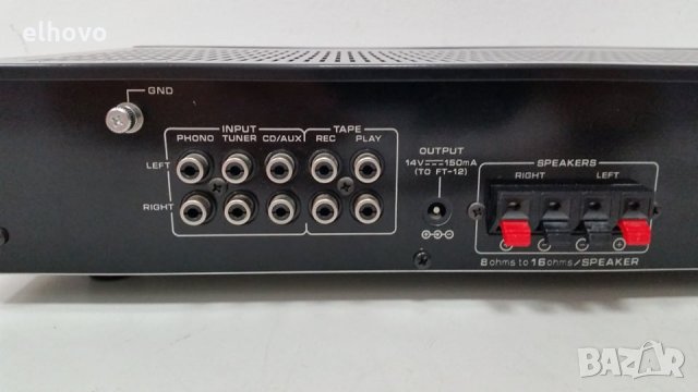 Стерео усилвател Hitachi HA-12 , снимка 5 - Ресийвъри, усилватели, смесителни пултове - 28806850