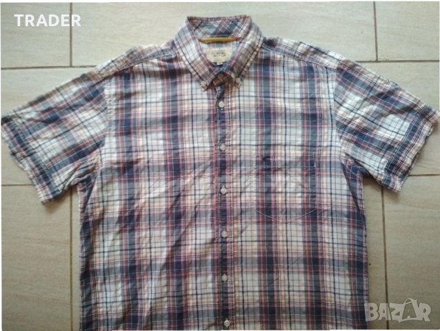 Мъжка риза къс ръкав CAMEL ACTIVE , 100% памук, размер М, снимка 5 - Ризи - 33481275