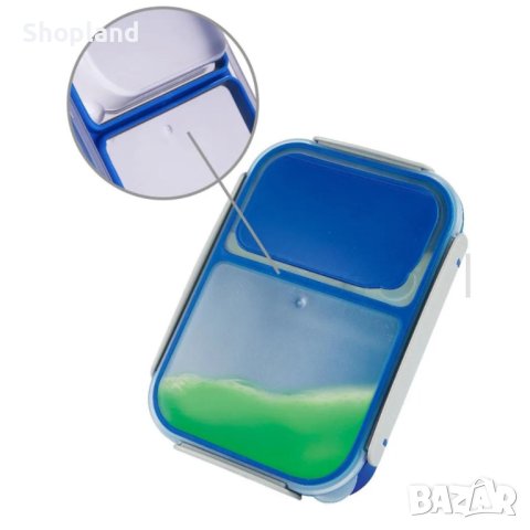 Кутия за обяд с 3 отделения - 2300мл, снимка 2 - Кутии за храна - 43938435