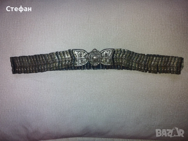 Сребърен възрожденски колан., снимка 2 - Антикварни и старинни предмети - 51843760