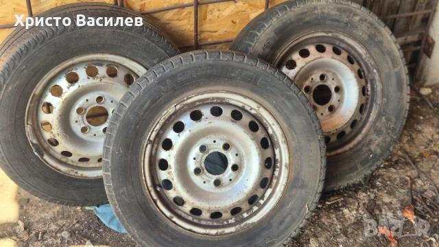195/70/15 Джанти с гуми Mercedes бус 