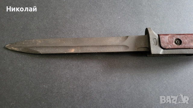 Щик за Чешки Калашник VZ.58 с кожена кания, снимка 5 - Антикварни и старинни предмети - 52641851