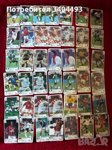 Карти с футболисти на 25г