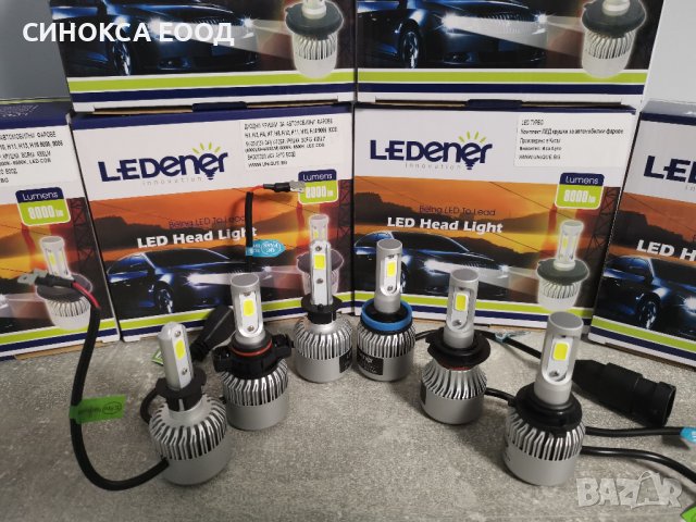 LED крушки за фарове  DC9-32V 36W 8000LM 6500K , снимка 7 - Аксесоари и консумативи - 39154120