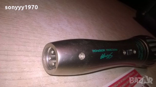 stagg professional microphone-метален-внос франция, снимка 17 - Микрофони - 27737691