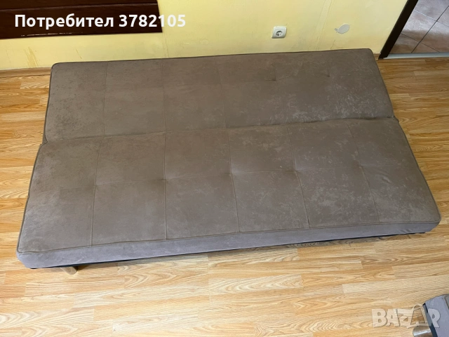 Продавам разтегателно клик-клак канапе (диван), снимка 3 - Дивани и мека мебел - 53450191