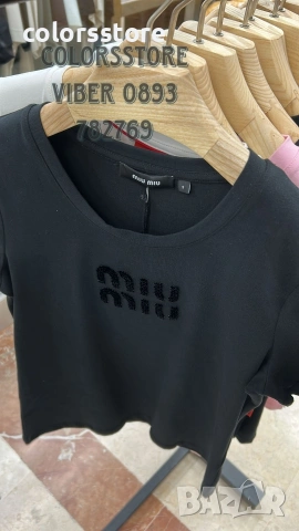 Дамска тениска MiuMiu код Br223, снимка 1 - Тениски - 38813026