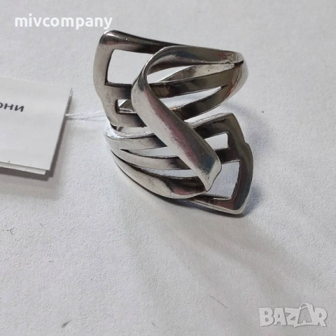 Сребърен пръстен 4.12гр., снимка 4 - Пръстени - 53087833