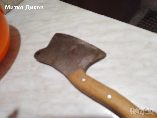 Сатър 293мм острие 102х160мм дебелина 6 см, снимка 4 - Аксесоари за кухня - 53512429