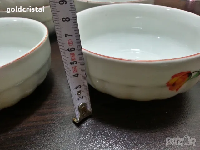 Стар български порцелан купички , снимка 5 - Антикварни и старинни предмети - 48646417