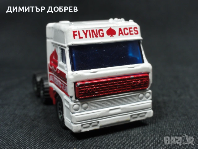 СТАРА РЕТРО МЕТАЛНА КОЛИЧКА DAF 3300 MATCHBOX CHINA, снимка 5 - Колекции - 53424221