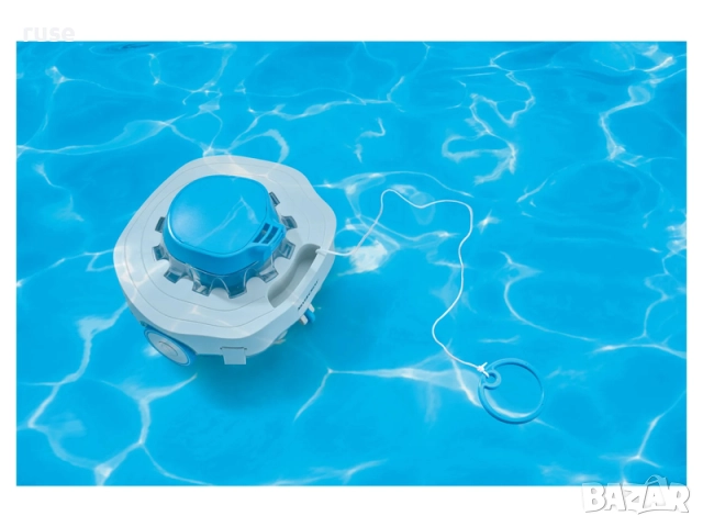 НОВИ! Робот за почистване на басейни безжичен до 50m2 3м IPX8, снимка 5 - Басейни и аксесоари - 52402668